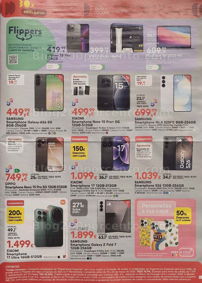 Antevisão Folheto WORTEN Promoções de 10 a 23 março